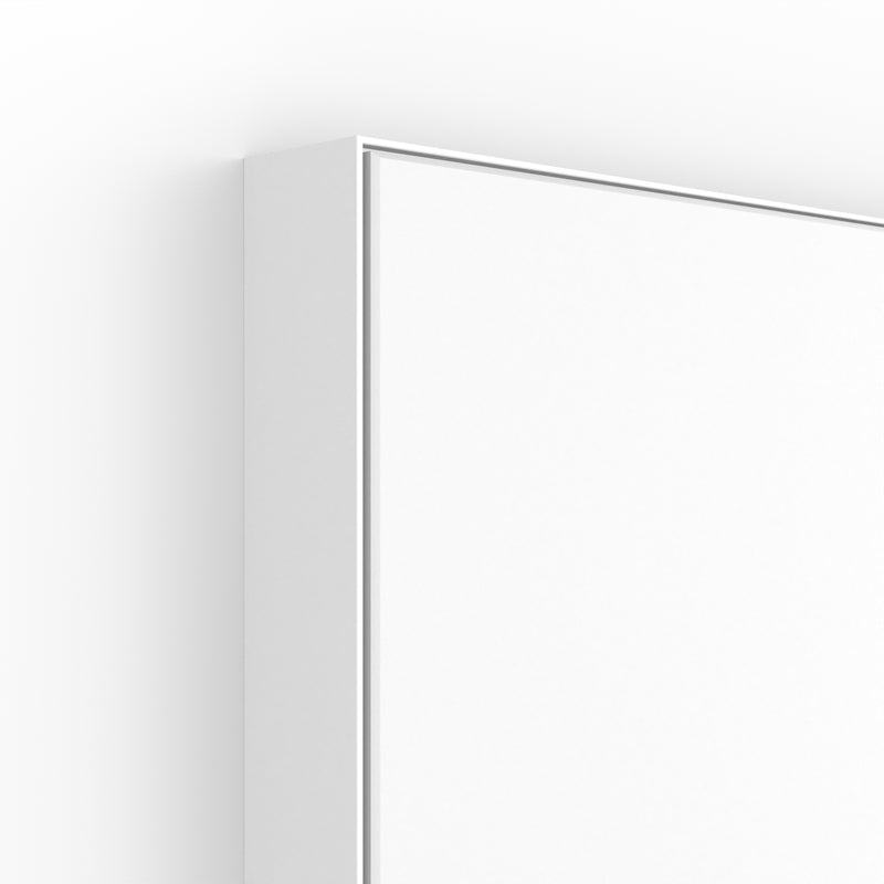 Origins Living Tate Rectangular Mirror 70x90cm - White