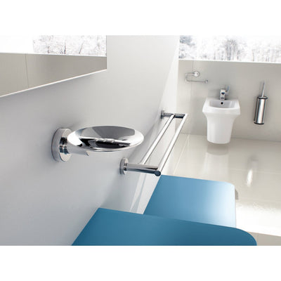 Sonia Tecno Project Double Spare Toilet Roll Holder - Chrome