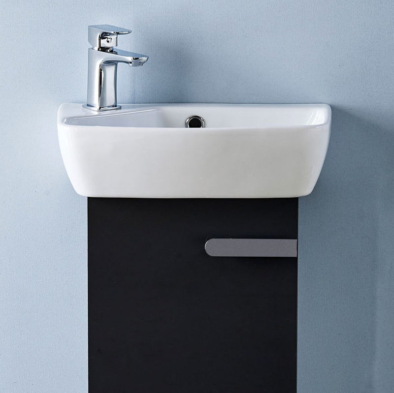 Britton Bathrooms MyHome Floorstanding Vanity Unit & 450mm Cloakroom Basin