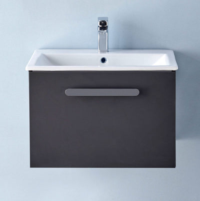 Britton Bathrooms MyHome 600mm Wall Hung Vanity Unit & Basin