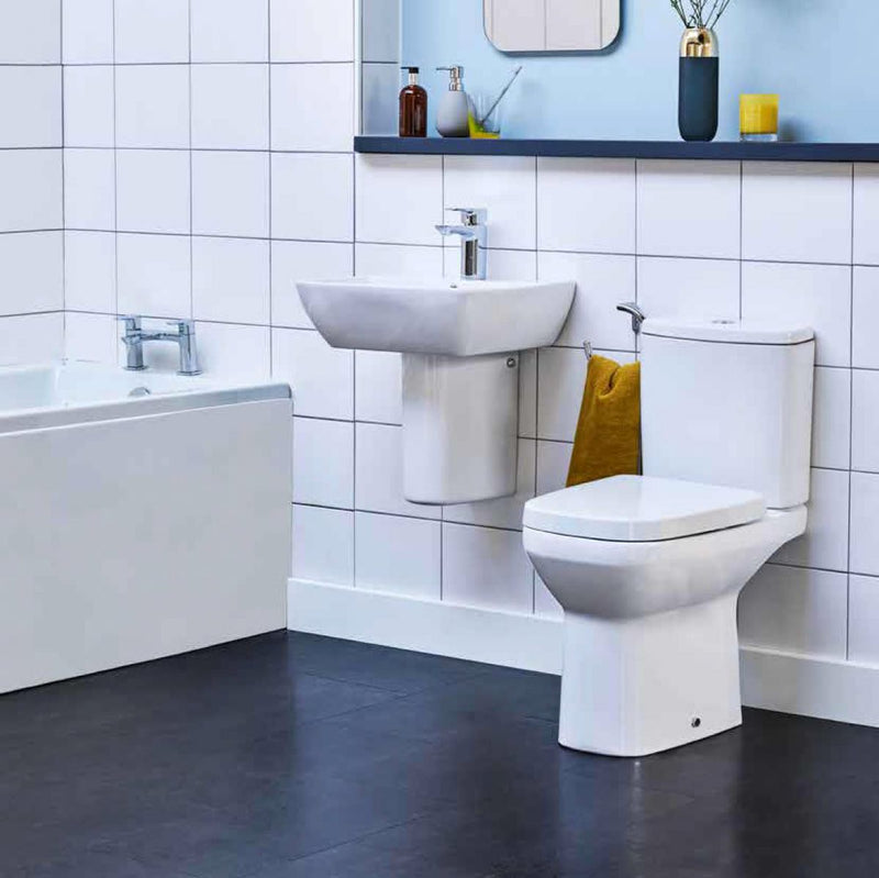 Britton Bathrooms MyHome Close Coupled Toilet With Soft Close Seat