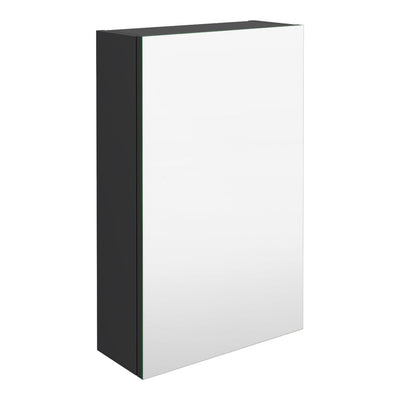 Cape 450mm Mirror Cabinet - Gloss Grey