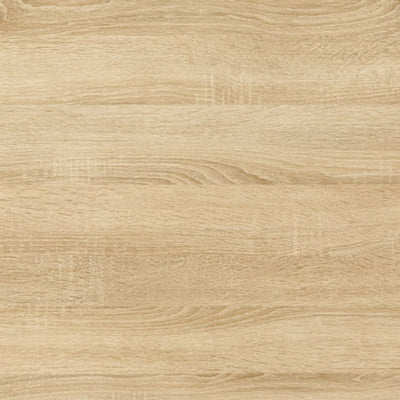 Jenson 500 x 360mm Wall Hung Vanity Unit & Polymarble Basin - Natural Oak