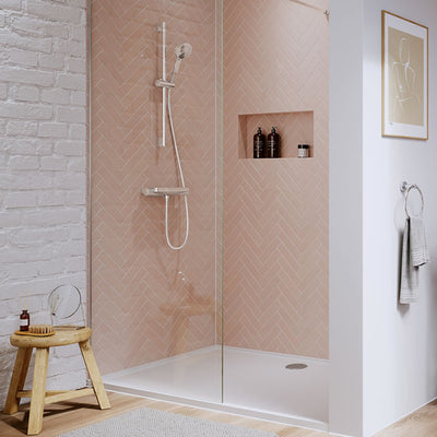 Britton Bathrooms Hoxton Thermostatic Shower Valve - Chrome