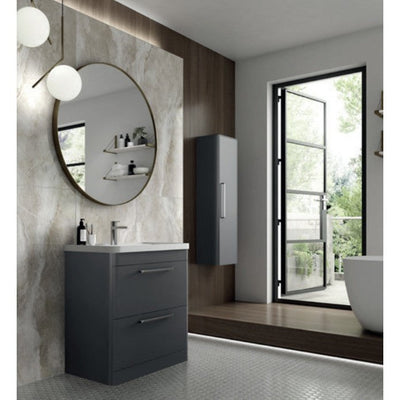 Hudson Reed Solar Floor Standing 600mm Vanity Unit With 2 Drawers & Basin