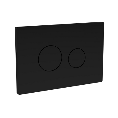 Nuie Dual Flush Plate - Black