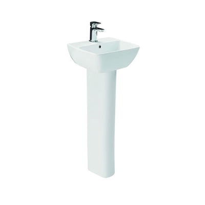 Britton Bathrooms MyHome 400mm Basin With Full Pedestal