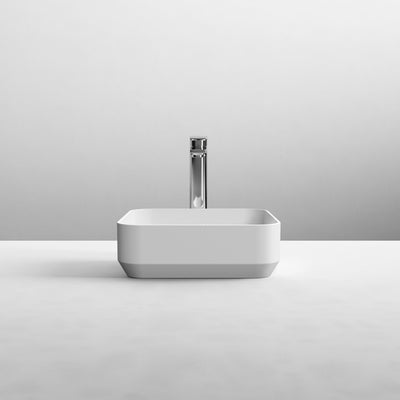 Hudson Reed Square Counter Top Vessel Basin - 365 x 365mm