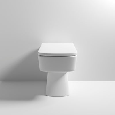 Nuie Bliss Back to Wall Toilet & Soft Close Seat - 520mm Projection