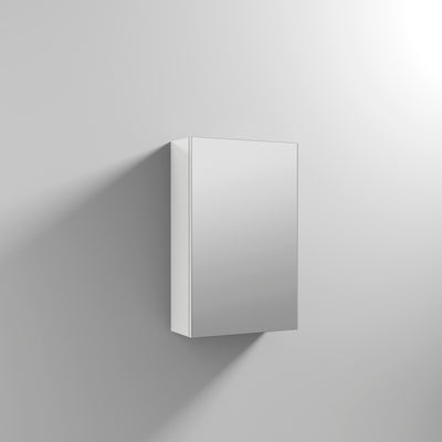 Cape 450mm Mirror Cabinet - Gloss White