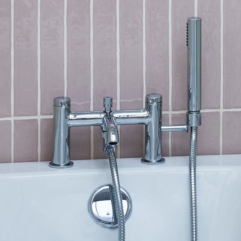 Britton Bathrooms Hoxton Bath Shower Mixer - Chrome