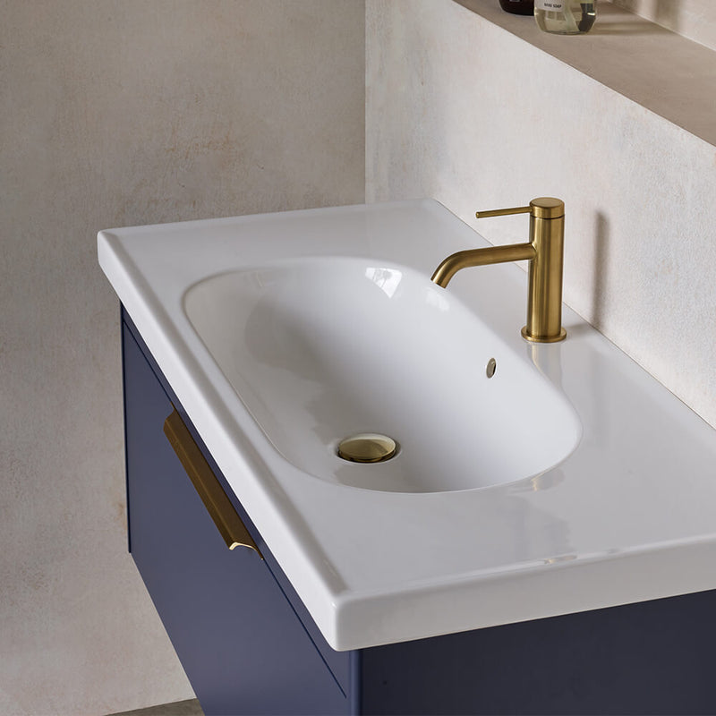 Britton Bathrooms Shoreditch Vanity Unit Handle - Brushed Brass