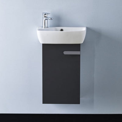 Britton Bathrooms MyHome Wall Hung Vanity Unit & 450mm Cloakroom Basin