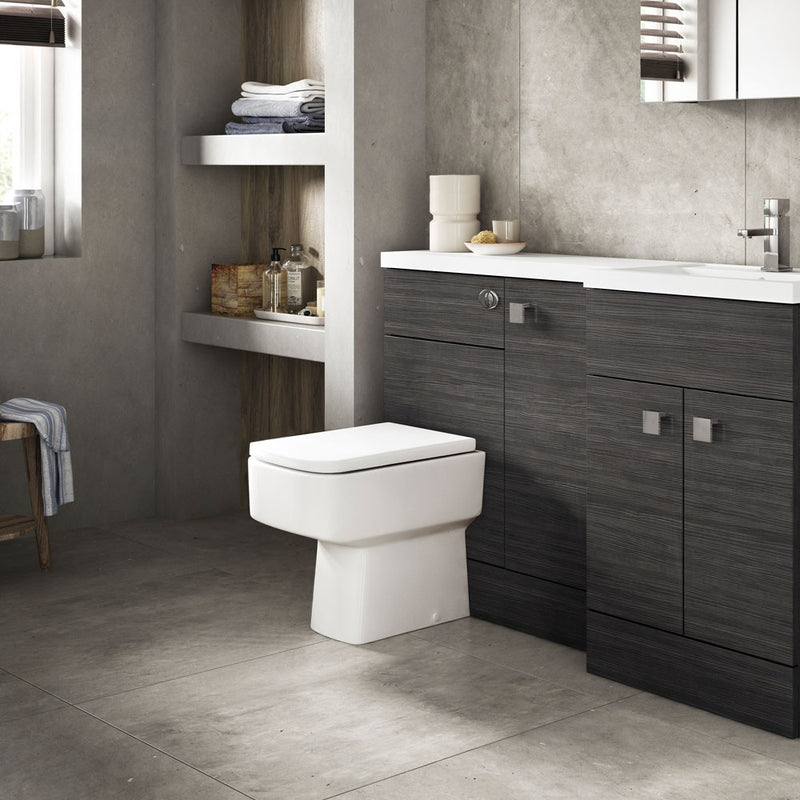 Hudson Reed Bliss Back To Wall Toilet & Soft Close Seat