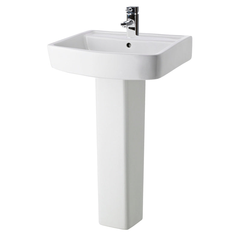 Cape 520mm Basin & Full Pedestal