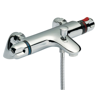 Layla Deck Mounted Thermostatic Bath Shower Mixer