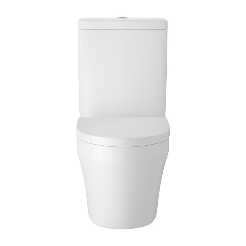 Hudson Reed Luna Close Coupled Flush To Wall Toilet & Soft Close Seat