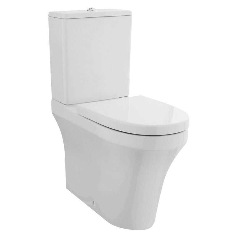 Capri Comfort Height Close Coupled Toilet & Soft Close Seat