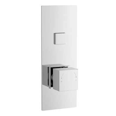 Cape 1 Outlet Push Button Concealed Thermostatic Valve