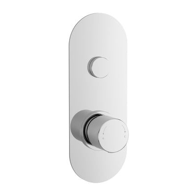 Capri 1 Outlet Push Button Concealed Thermostatic Valve
