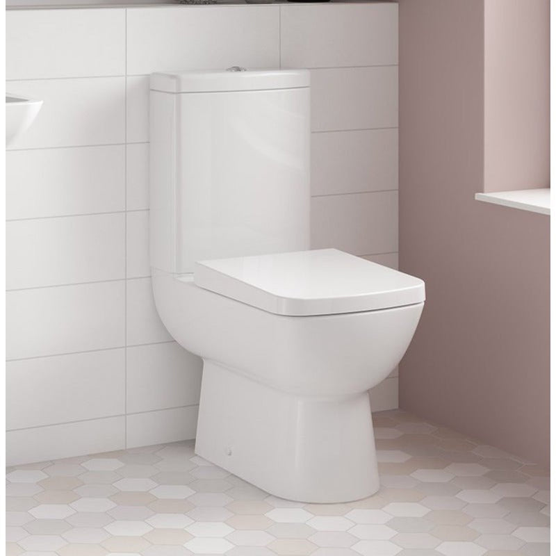 Moby Compact Close Coupled Toilet & Soft Close Seat