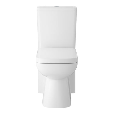 Hudson Reed Arlo Close Coupled Flush To Wall Toilet & Soft Close Seat