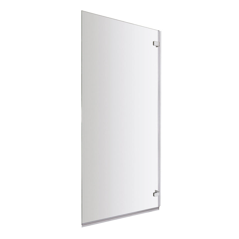 Lisbon Square Hinged 5mm Bath Screen 780mm