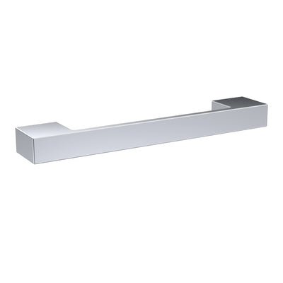 Square D Bar Handle With 128mm Centres - Chrome