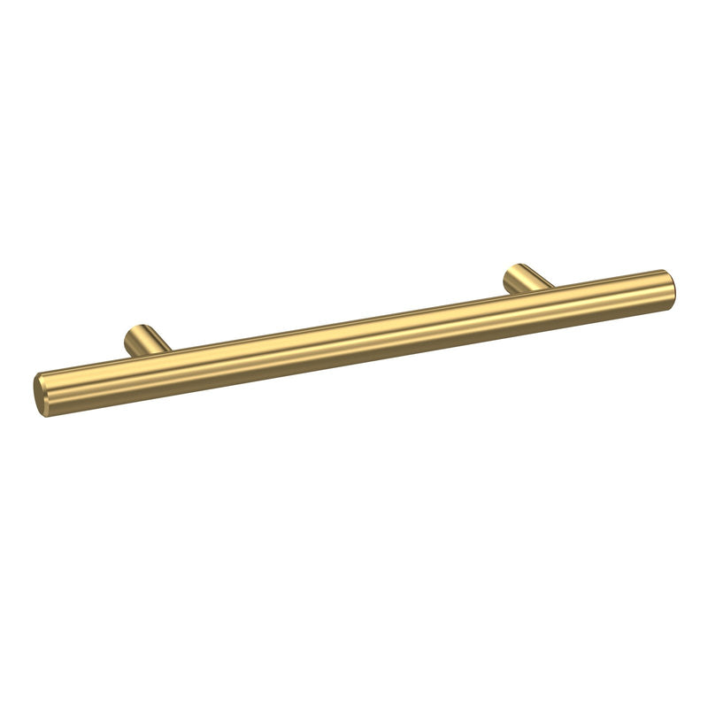 Nuie Bar Handle Brushed Brass - 96mm Centres