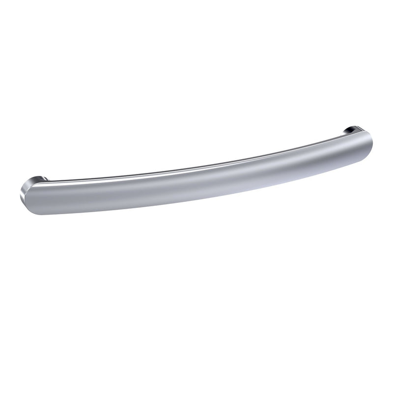 Curved D Bar Handle With 192mm Centres - Chrome