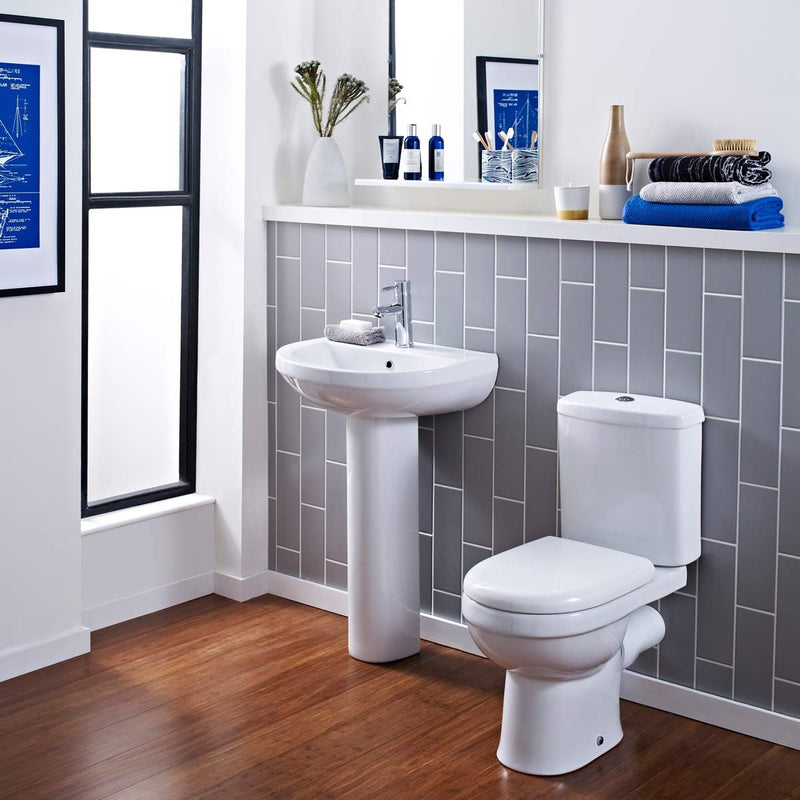 Jenson Close Coupled Toilet & Soft Close Seat