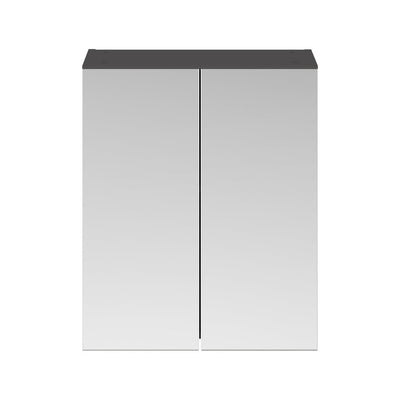 Cape 600mm Mirror Cabinet - Gloss Grey