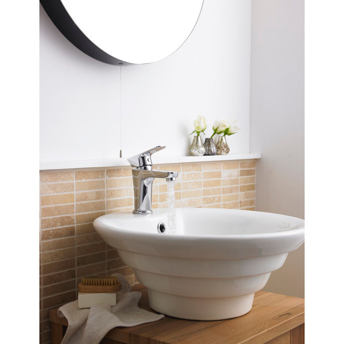 Hudson Reed Round Counter Top Vessel Basin - 460 x 460mm