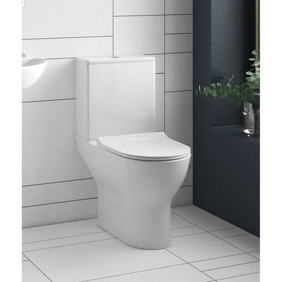 Lana Compact Rimless Close Coupled Toilet & Soft Close Seat