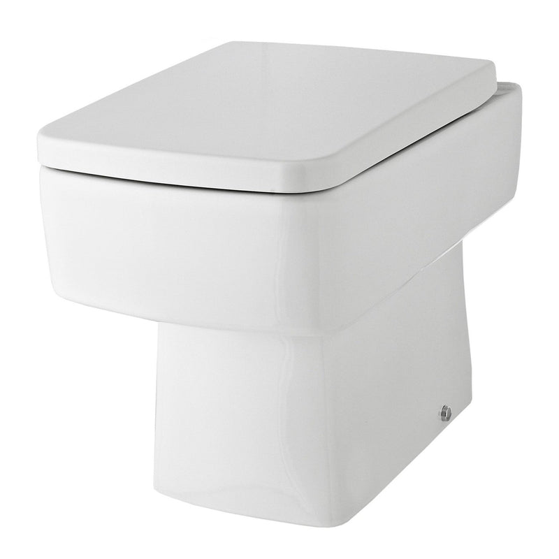 Cape Back To Wall Toilet & Soft Close Seat