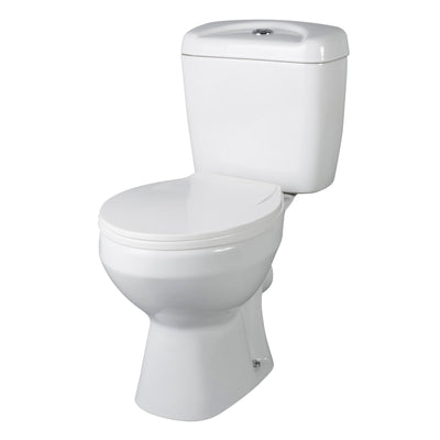 Nuie Melbourne Close Coupled Toilet & Seat - 635mm Projection