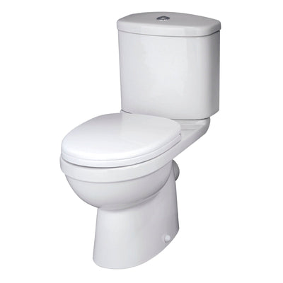Nuie Ivo Close Coupled Toilet & Soft Close Seat - 640mm Projection