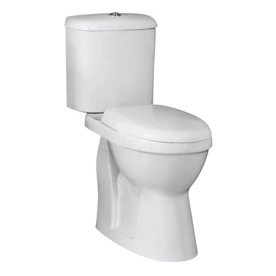 Nuie Doc M Dual Flush Comfort Height Close Coupled Toilet & Seat