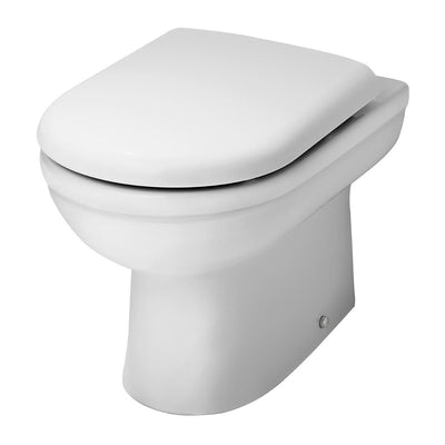 Nuie Ivo Back to Wall Toilet & Soft Close Seat - 540mm Projection