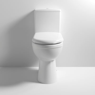 Jenson Comfort Height Close Coupled Toilet & Soft Close Seat