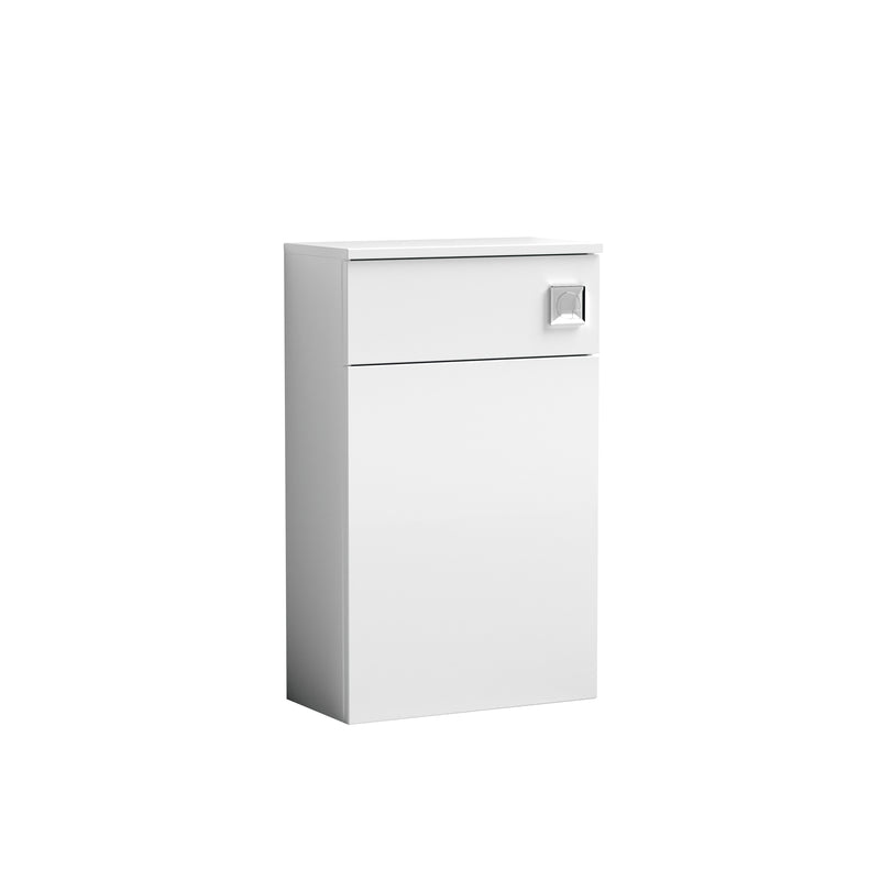 Nuie Arno 500 x 260mm WC Unit Without Cistern - White Gloss