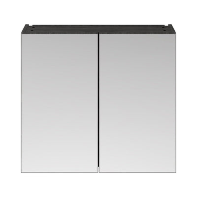 Cape 800mm Mirror Cabinet - Hacienda Black