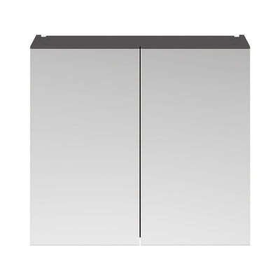 Cape 800mm Mirror Cabinet - Gloss Grey