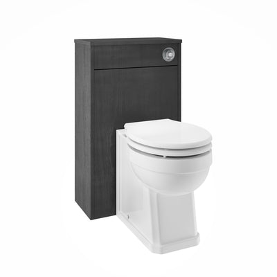 Abbey Bay Marlborough 500mm Toilet Unit - Royal Grey