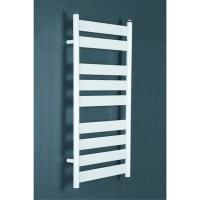 Moby White Dual Fuel Heated Towel Radiator