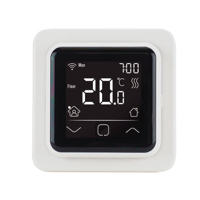 Wifi Enabled White Underfloor Heating Thermostat Control