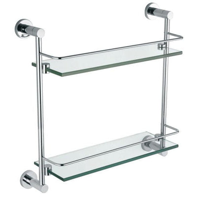Capri Double Glass Shelf