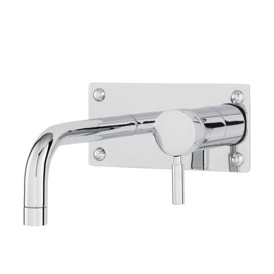 Hudson Reed Tec Lever Wall Mounted Basin Or Bath Filler - Chrome