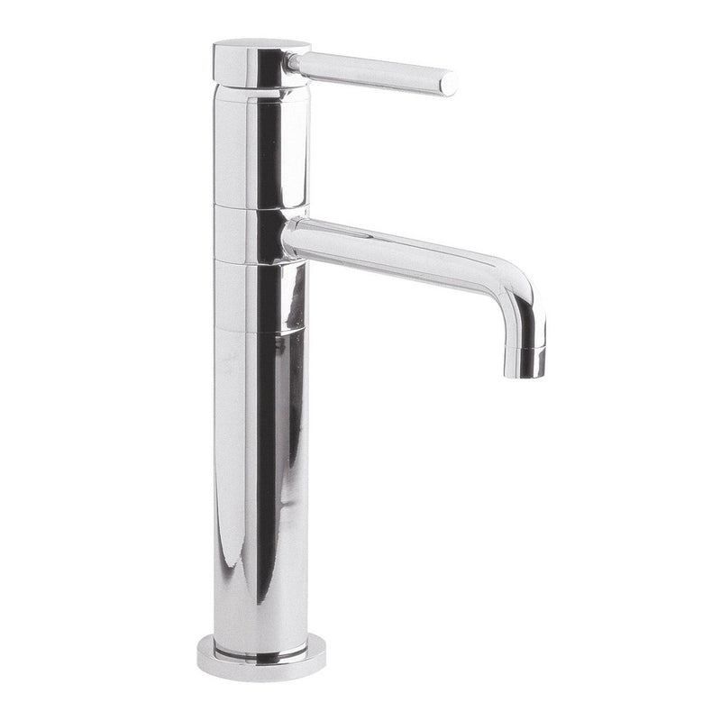Hudson Reed Tec Lever High Rise Basin Mixer With Swivel Spout - Chrome