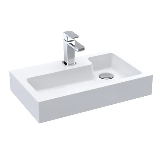 Nuie Athena 2 In 1 Slimline 500 x 305mm WC & Vanity Unit With Basin (Without Cistern)
